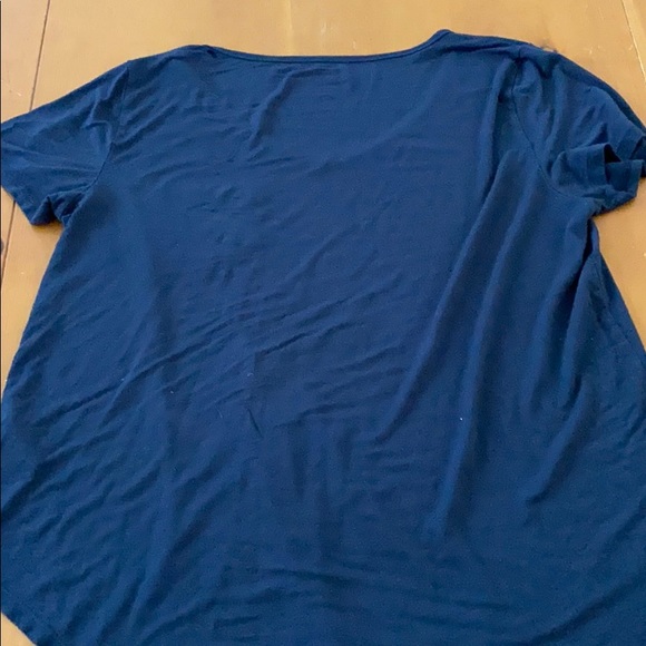 Hollister Blue V-Neck Top - Picture 4 of 4